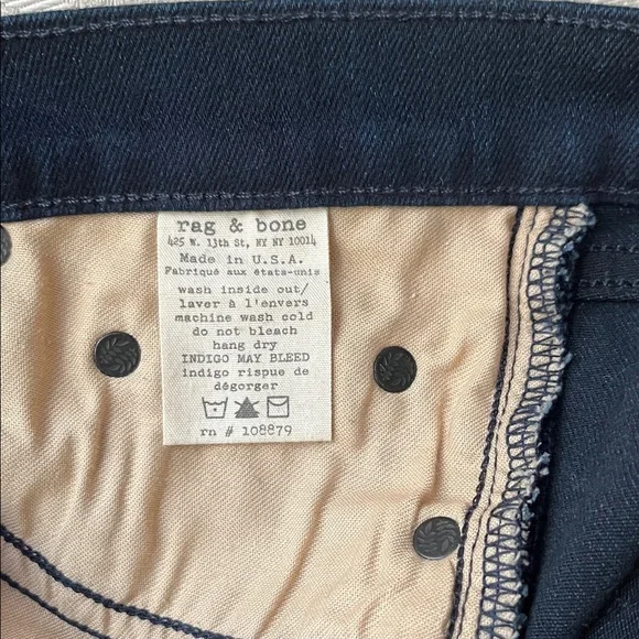Rag & Bone Stretchy Skinny Jeans (Size: 26) - Picture 4 of 10